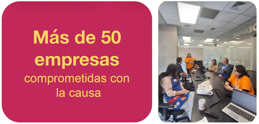 Más de 50 empresas comprometidas con la causa
