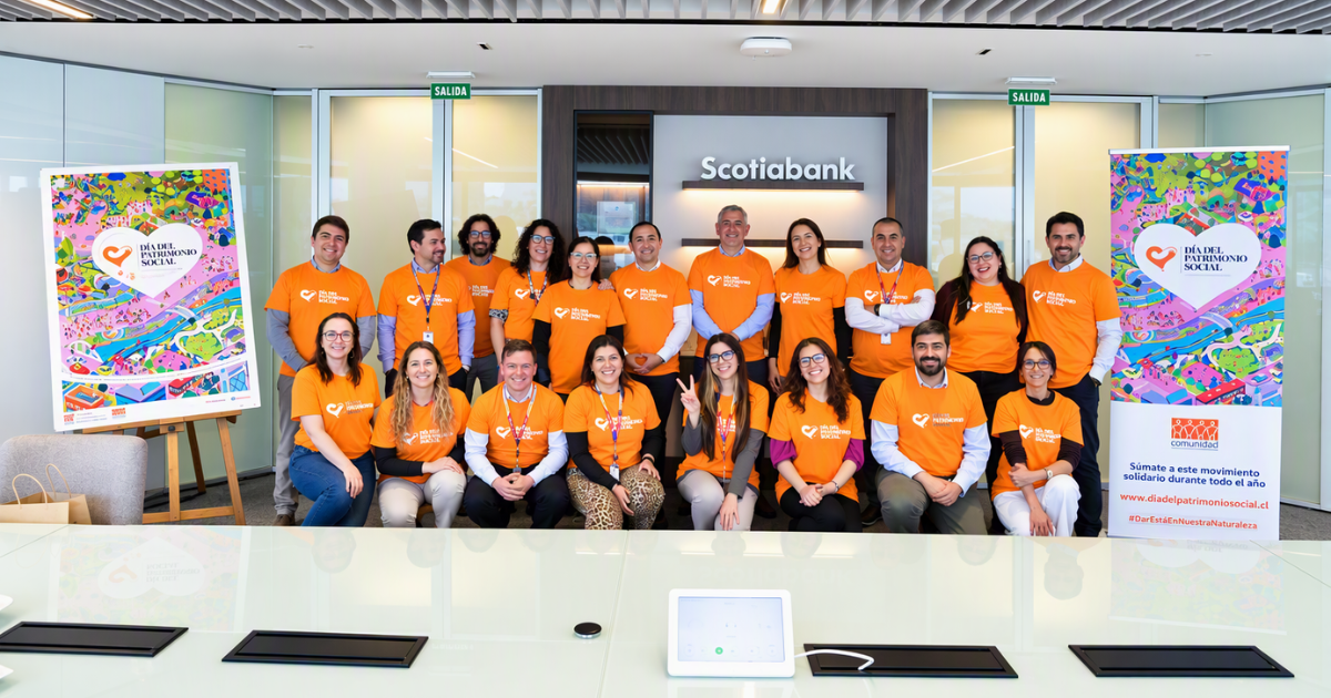 Scotiabank se suma por tercer año consecutivo al Día del Patrimonio Social